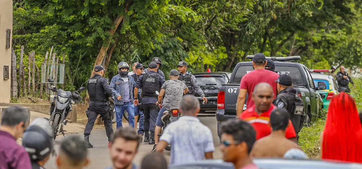 Policiais da Força Tarefa