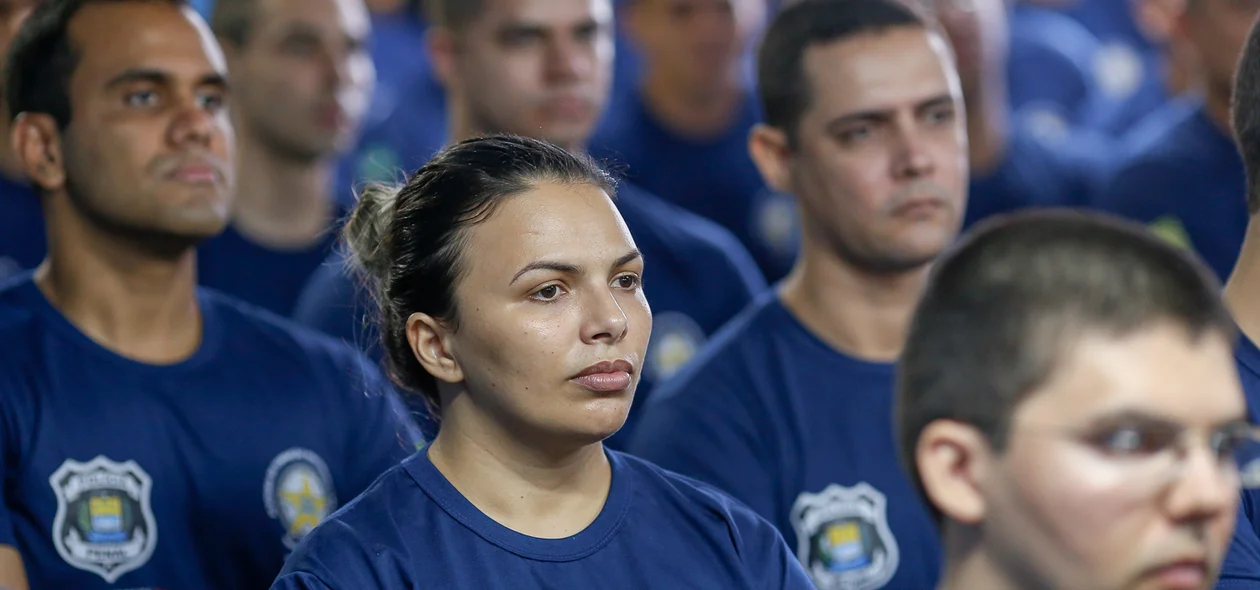 Alunos do Curso de Formação Inicial à Polícia Penal