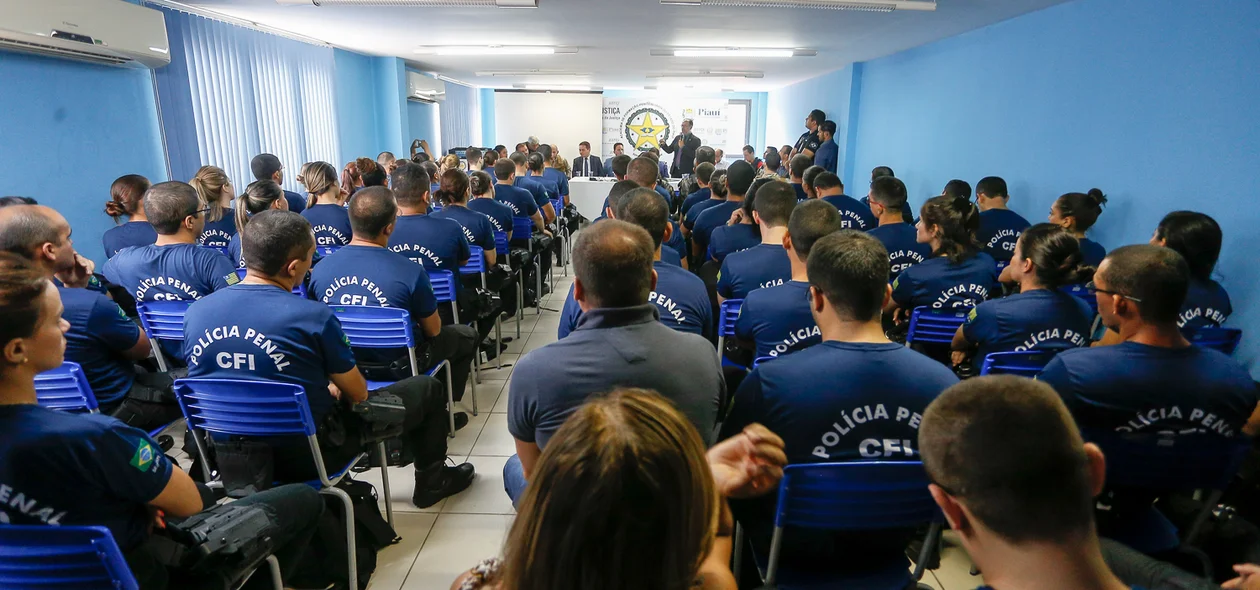 Aula inaugural do Curso de Formação Inicial à Polícia Penal