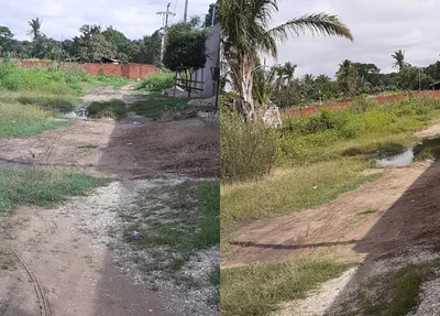 Rua 9 do bairro São Sebastião, em Teresina