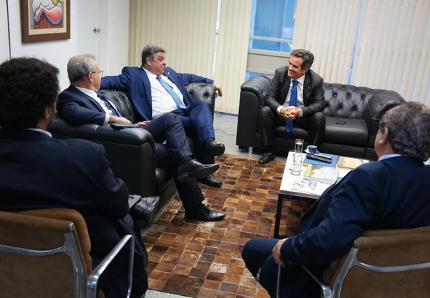 Reunião entre Firmino Filho e Ciro Nogueira