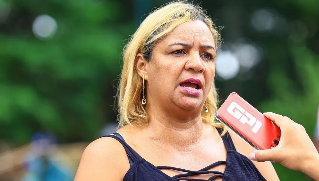 Ana Cristina, presidente do Sindicato dos Carroceiros