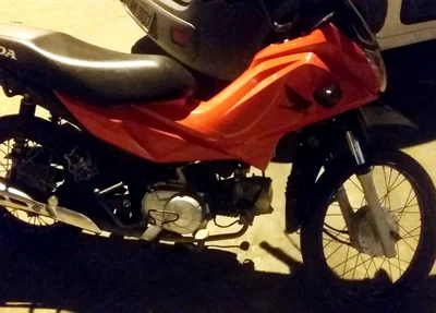 Motocicleta apreendida