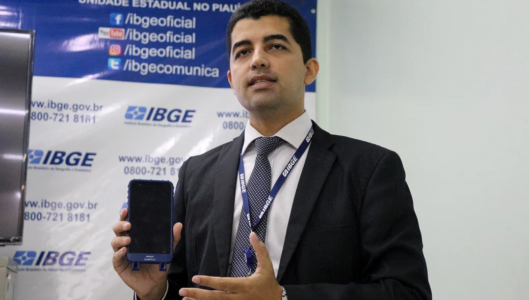 Pedro Santana apresenta Dispositivo Móvel de Coleta do IBGE