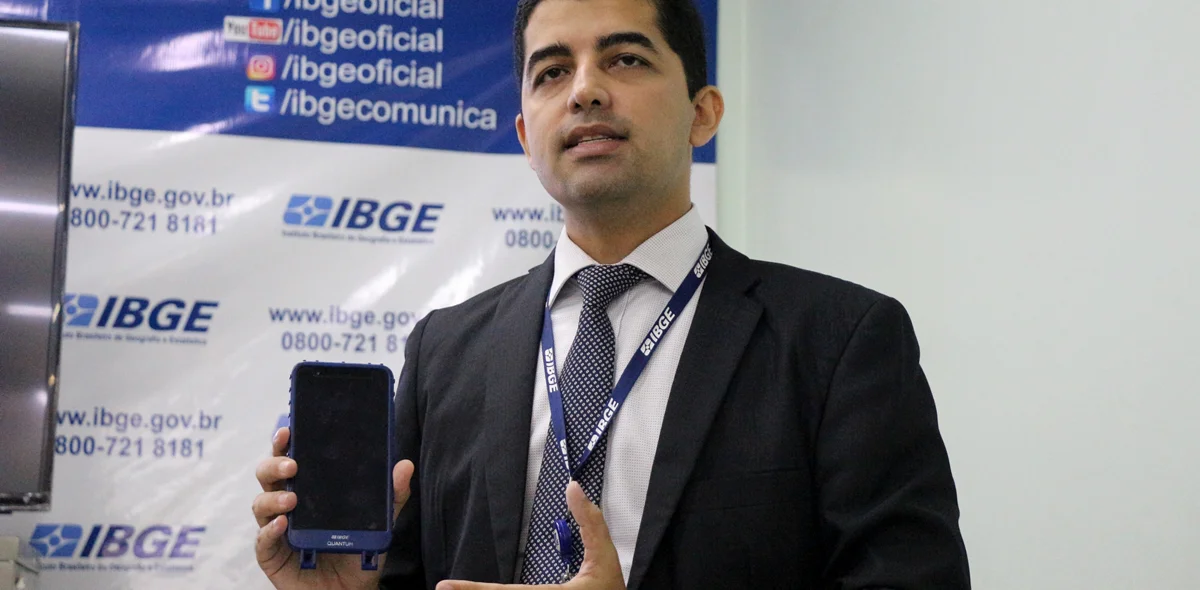 Pedro Santana apresenta Dispositivo Móvel de Coleta do IBGE