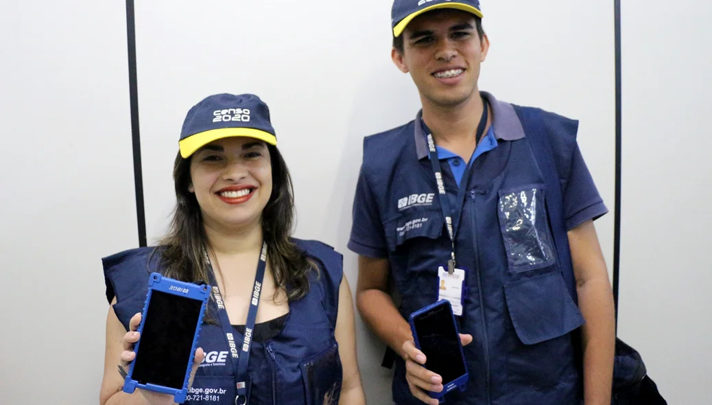 Recenseadores do Censo 2020 do IBGE