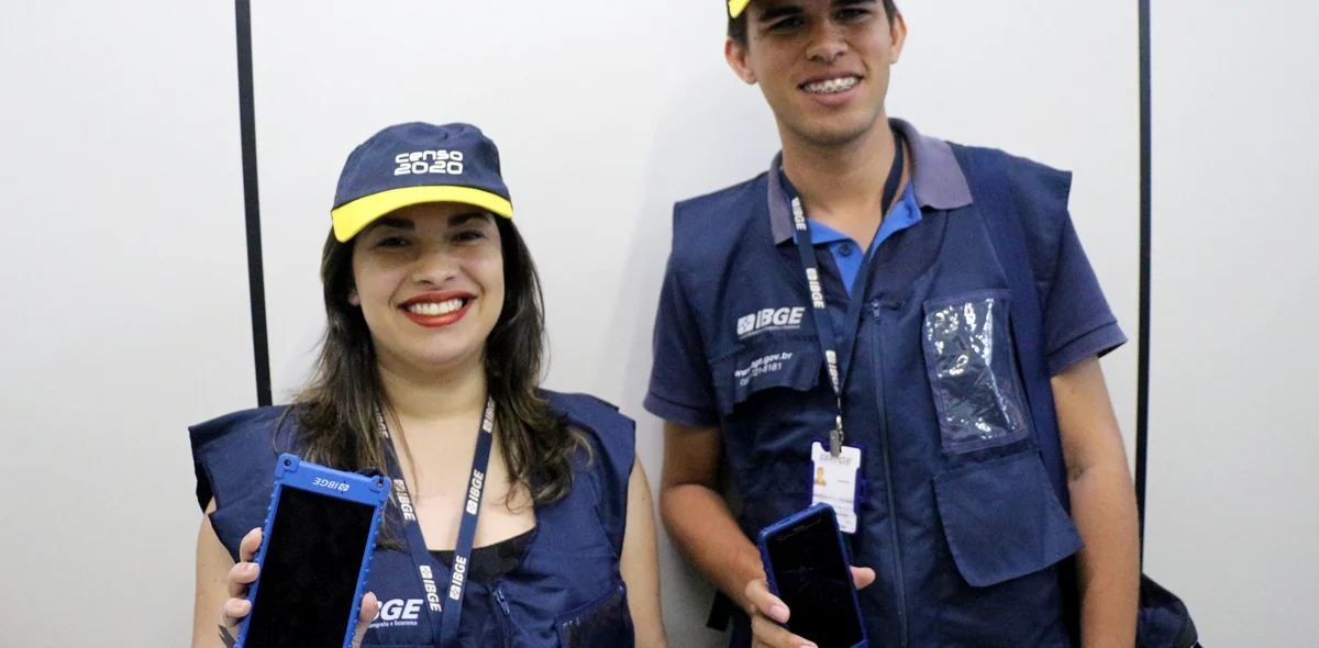 Recenseadores do Censo 2020 do IBGE