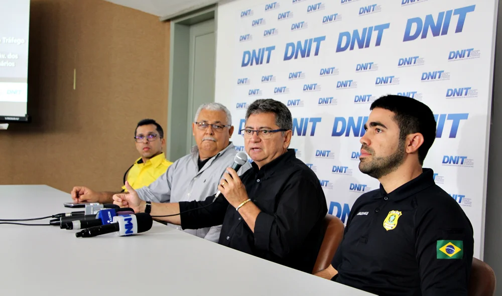 Coletiva do Dnit em Teresina