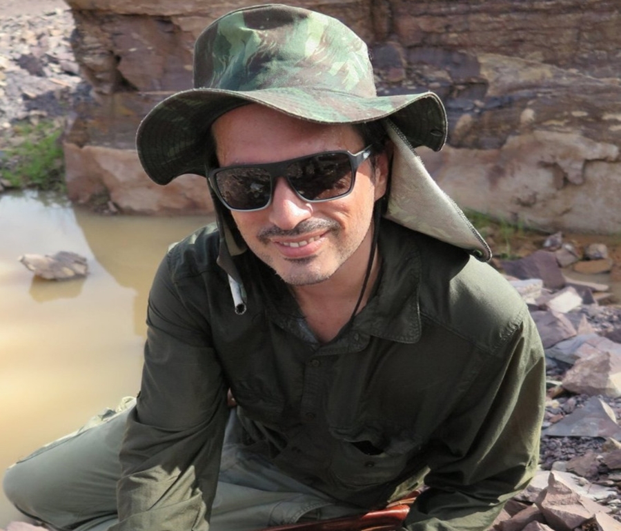 Professor Juan Cisneros, Paleontólogo e diretor do Museu de Arqueologia e Paleontologia da Universidade Federal do Piauí