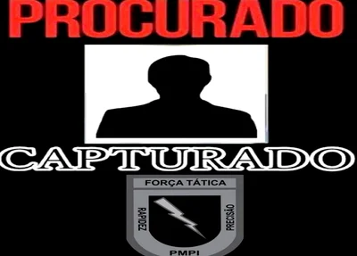 Foragido é preso pela PM