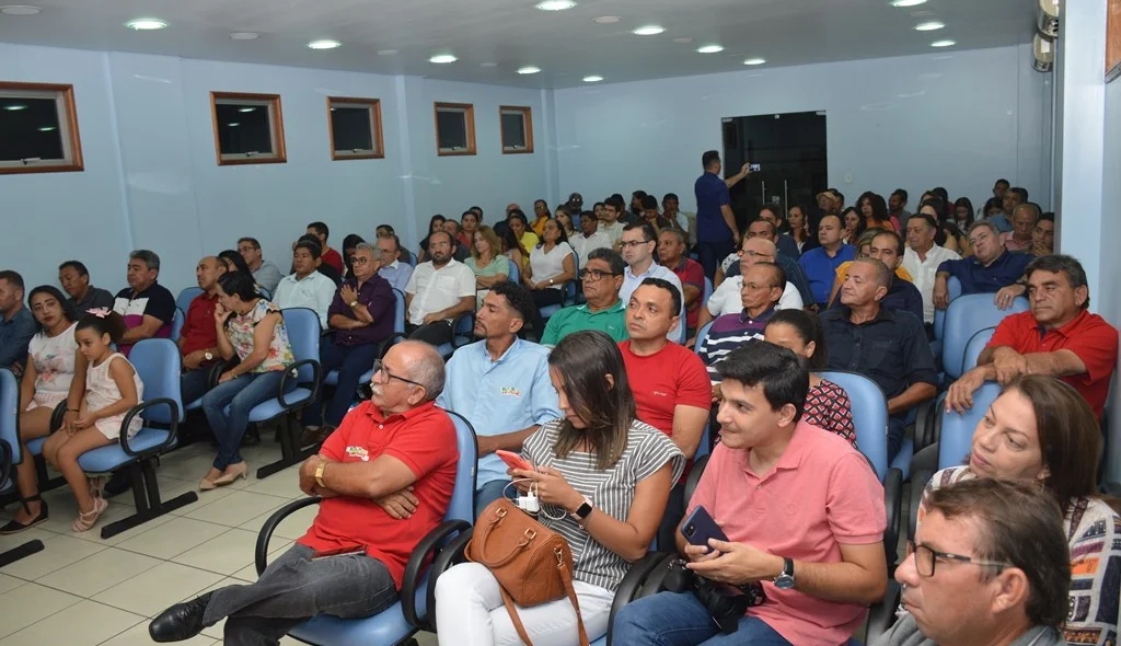 Auditório ficou lotado