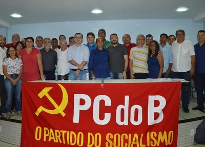 Lideranças presentes ao encontro do PCdoB em Picos