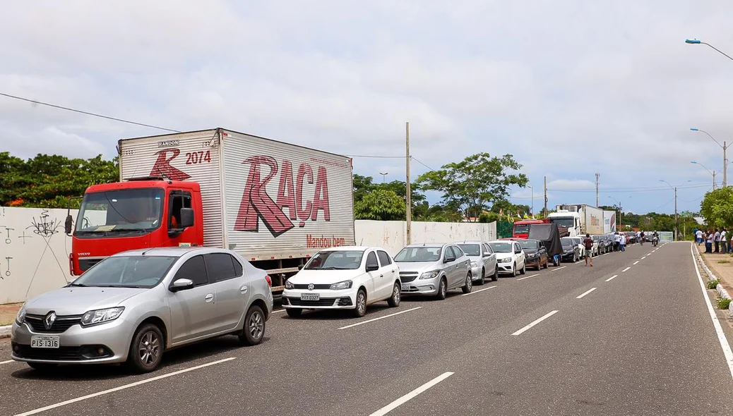 Carreata dos motoristas de aplicativo 
