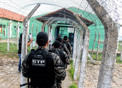 Policiais penais do GTP