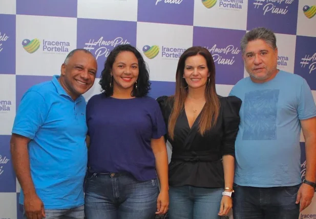 Ronaldo, Maninha, Iracema Portella e João Mádison