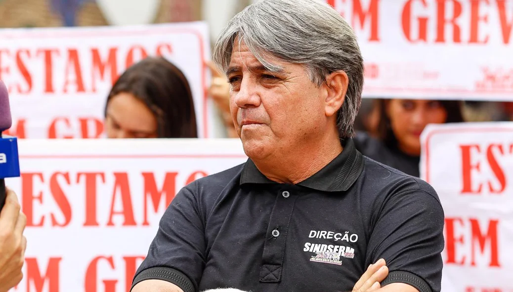 Sinésio Soares, presidente do Sindserm