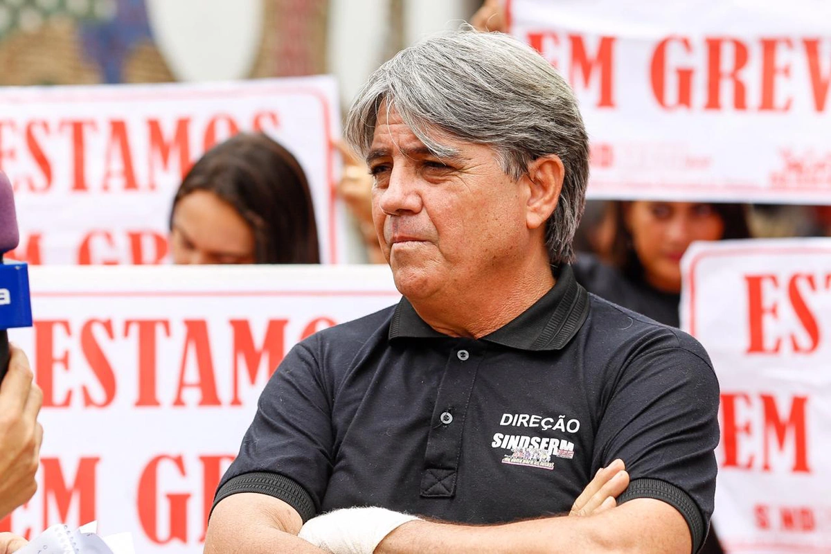 Sinésio Soares, presidente do Sindserm