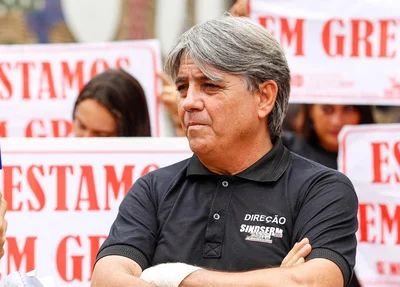 Sinésio Soares, presidente do Sindserm
