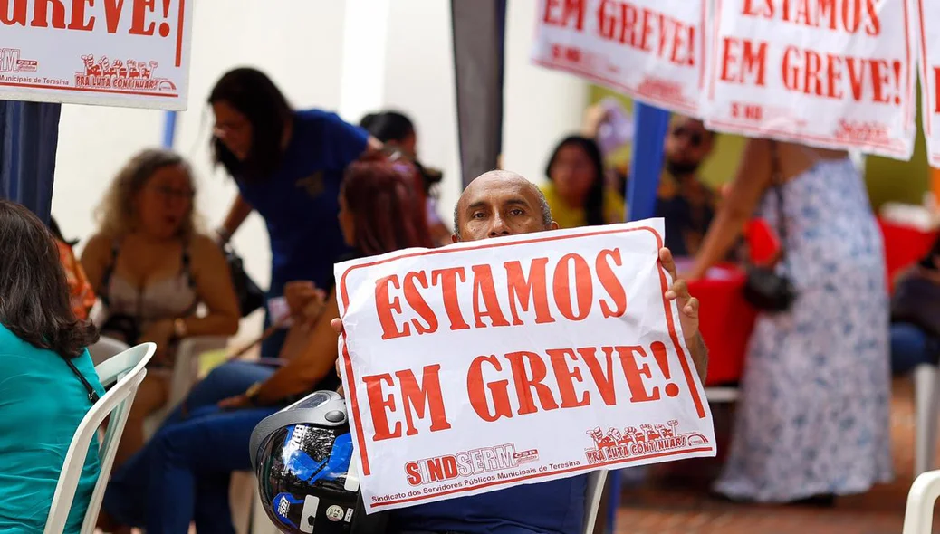 Greve dos professores de Teresina 