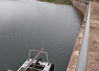 Local onde o idoso pulou na Barragem de Patos