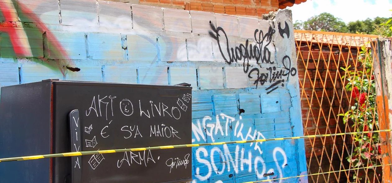 Mensagens contrastam com a realidade vivida pela família do pai da vítima
