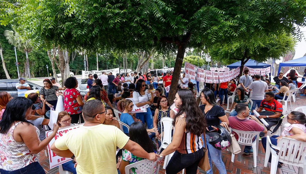 Professores da rede municipal de Teresina 