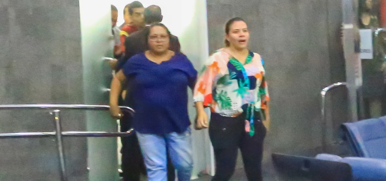 Duas manifestante envolvidas