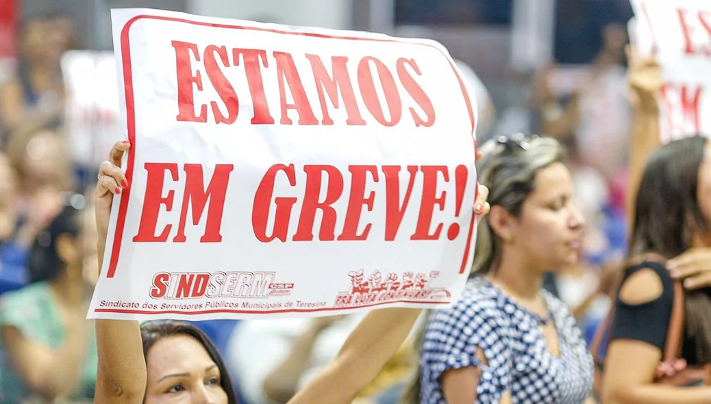 Greve dos professores de Teresina