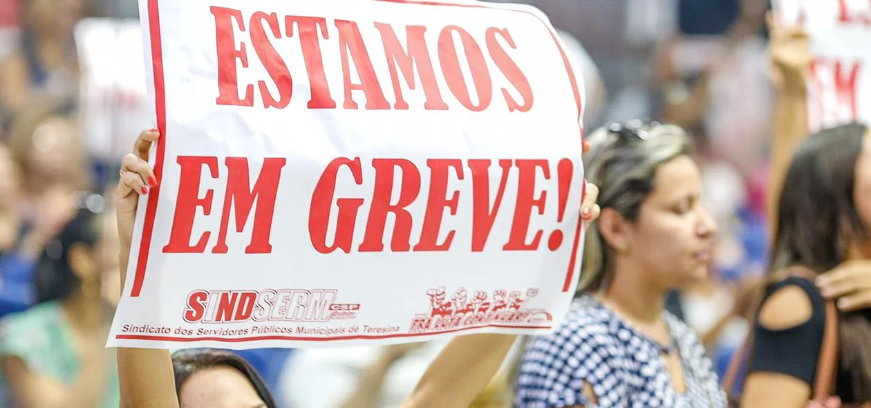 Greve dos professores de Teresina