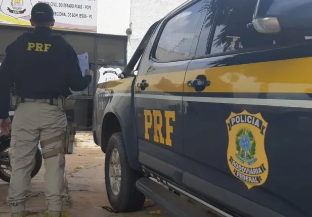 PRF durante ação em Bom Jesus