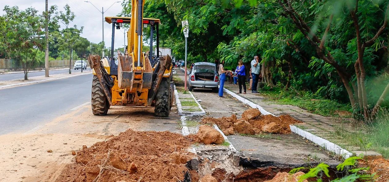 Problemas em trecho da Avenida Maranhão