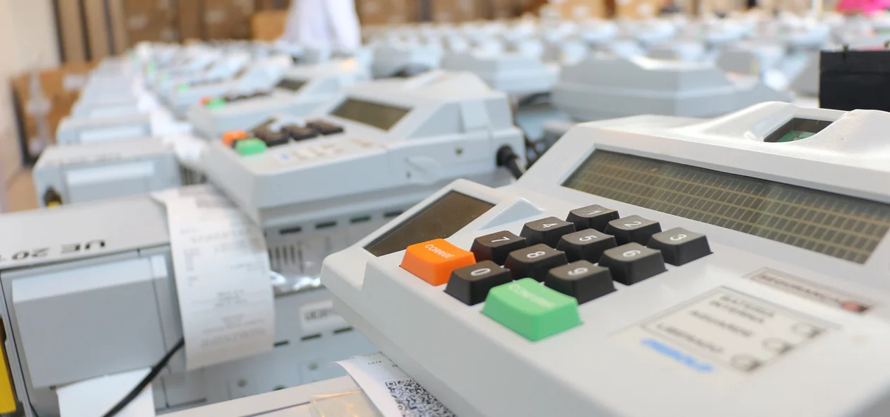 Biometria eletrônica das novas urnas 