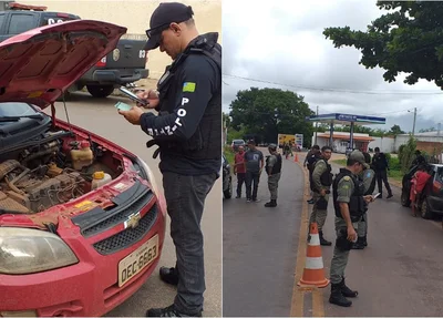 Força Tarefa realiza operação em Altos durante todo a sexta