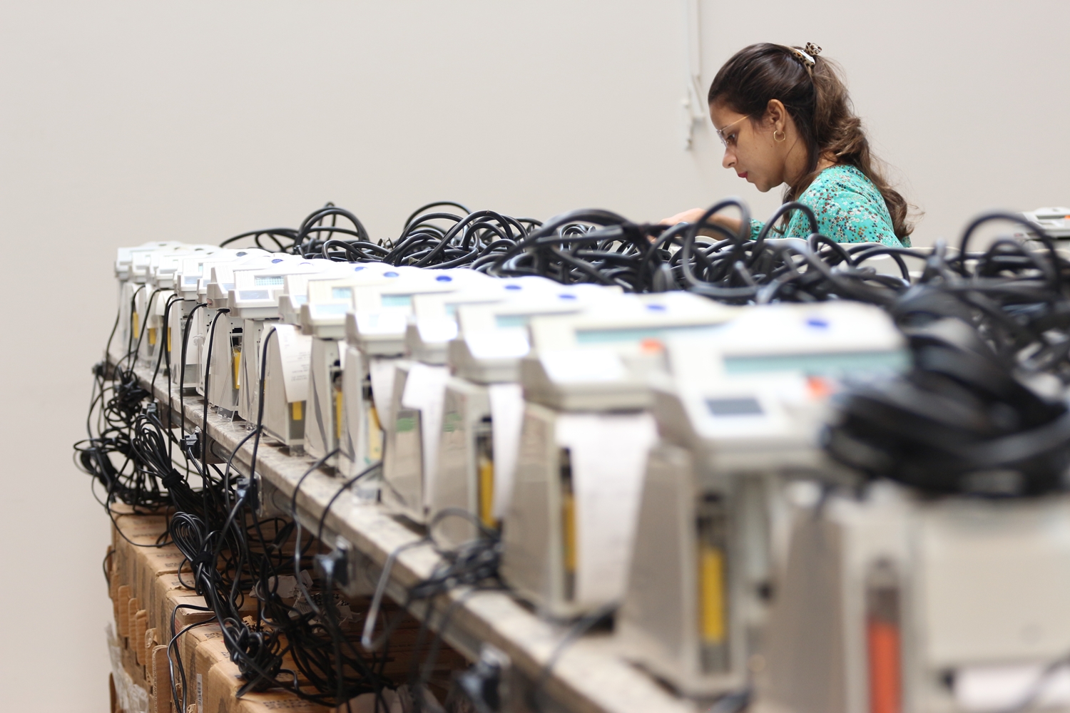 Novas urnas eletrônicas 