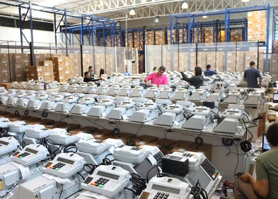 Novo depósito de urnas eletrônicas 