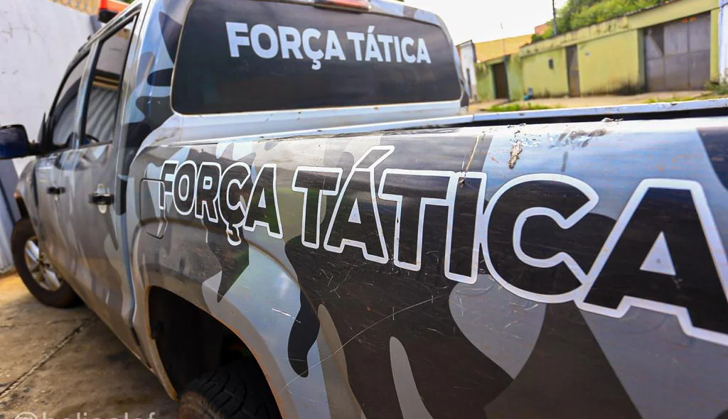 Força Tática realizou a prisão do meliante 