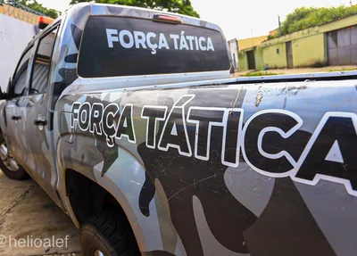 Força Tática realizou a prisão do meliante 