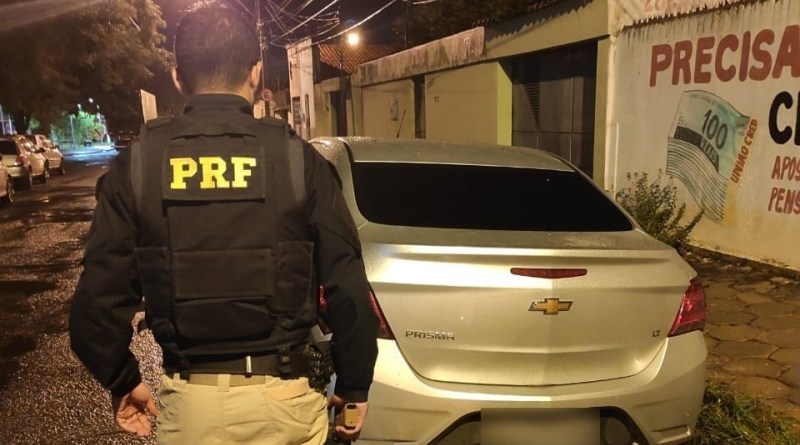 Veículo utilizado no crime