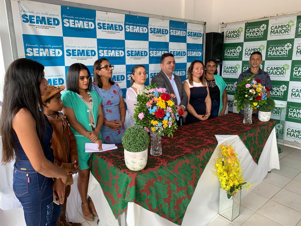 Professor Ribinha inaugura escola climatizada na comunidade Salinas
