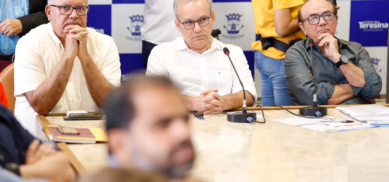 Coletiva sobre medidas para combater o coronavírus em Teresina