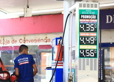 Redução do preço da gasolina