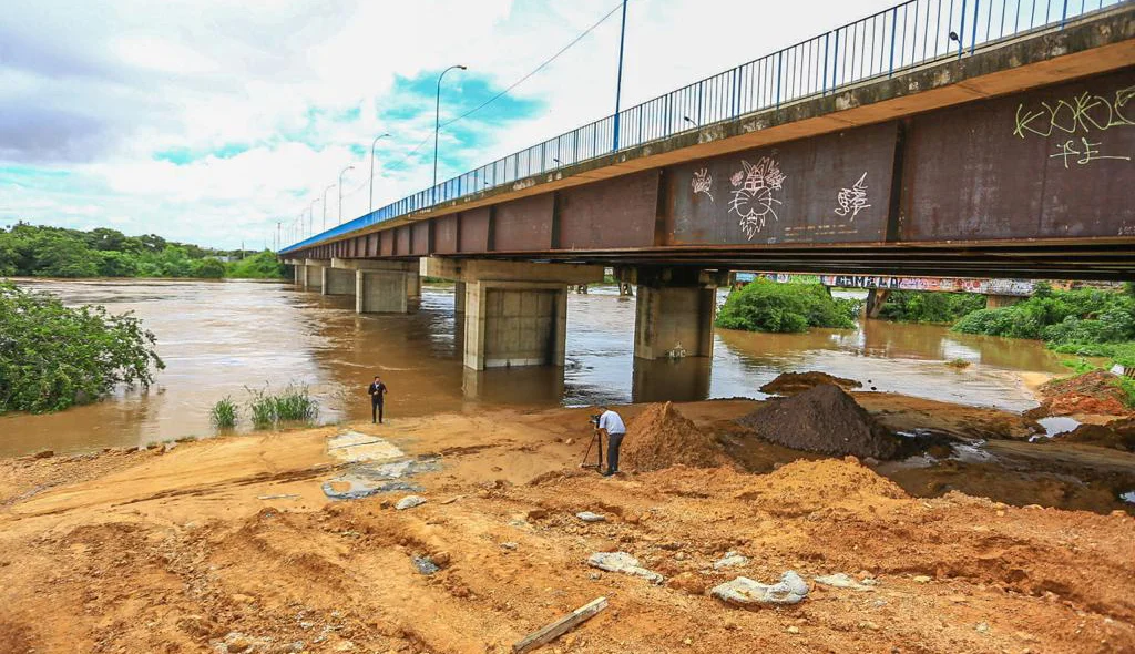 Nível do rio Poti está alto em Teresina