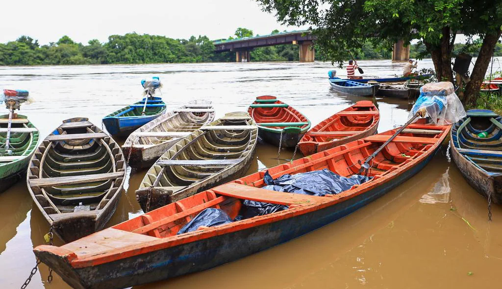 Canoas no Rio Poti
