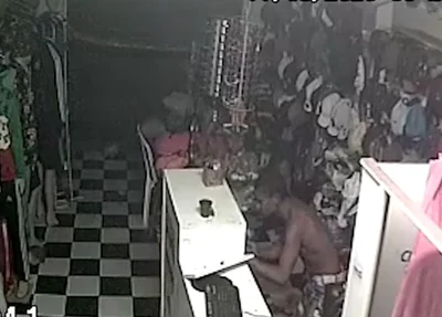 Flagrante no bairro Dirceu