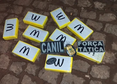 Cocaína apreendida em Picos