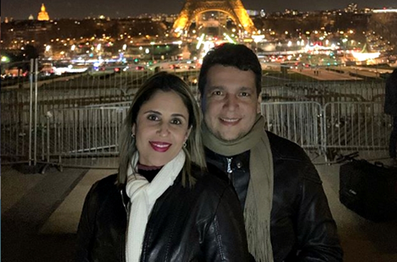 Swellen Ramos e Marcelo Magno