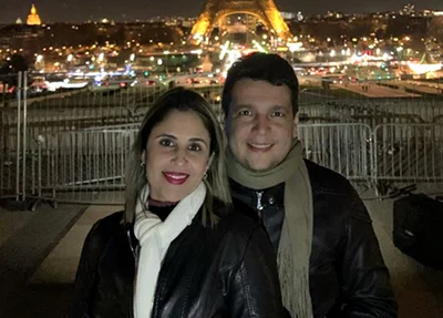 Swellen Ramos e Marcelo Magno