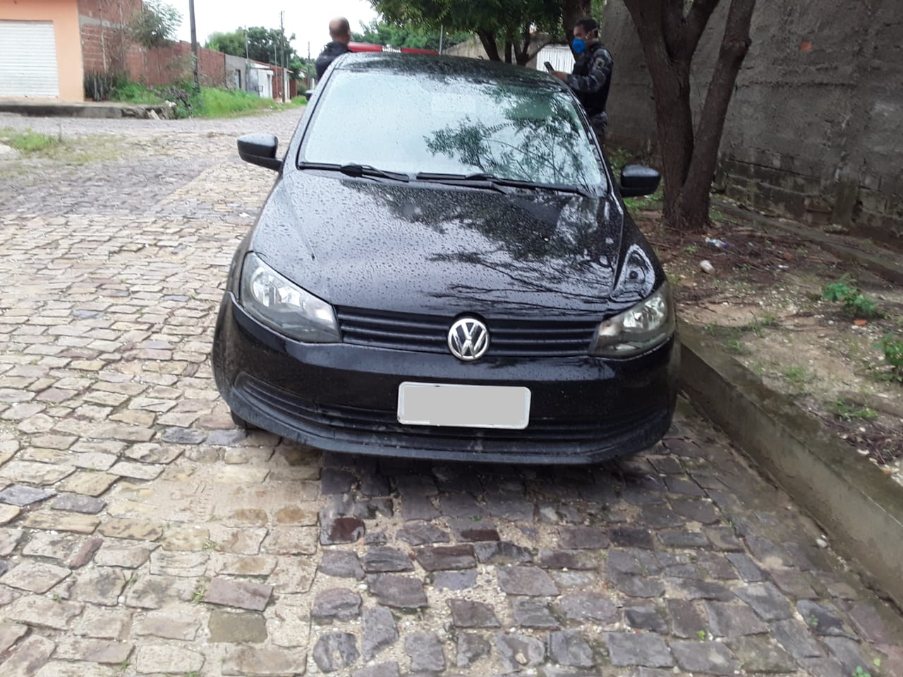 Veículo recuperado pela PM 