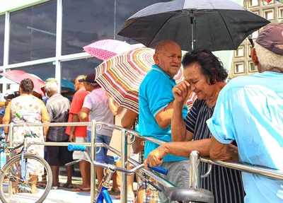 A campanha de vacinação começou hoje