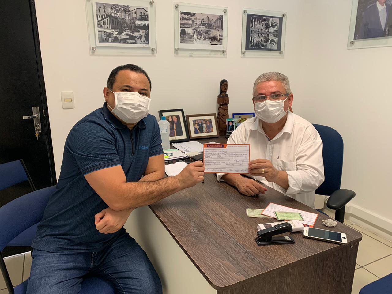 Evaldo Gomes e Fábio Dourado